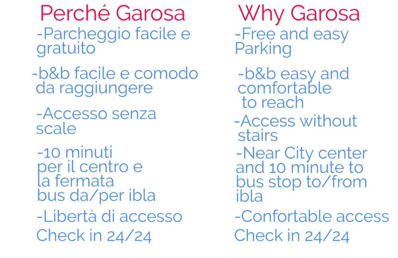 B&B Garosa Ragusa Kültér fotó